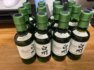 サントリー白州 シングルモルトウイスキー 180ml