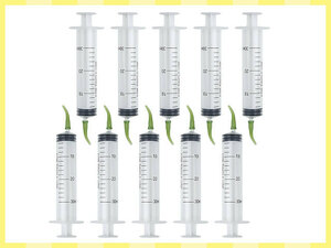  new goods needle less syringe middle .30ml+ plastic curve needle 14G set 10 piece set pet ink refilling waterer feeding CSRNG-W-30ml-10 [2768:jun]