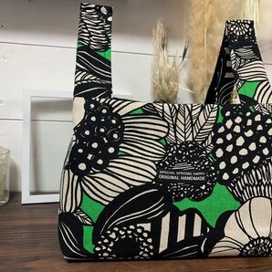 ハンドメイド☆エコバッグ☆コンビニ弁当他 女性 北欧 ランチバッグ