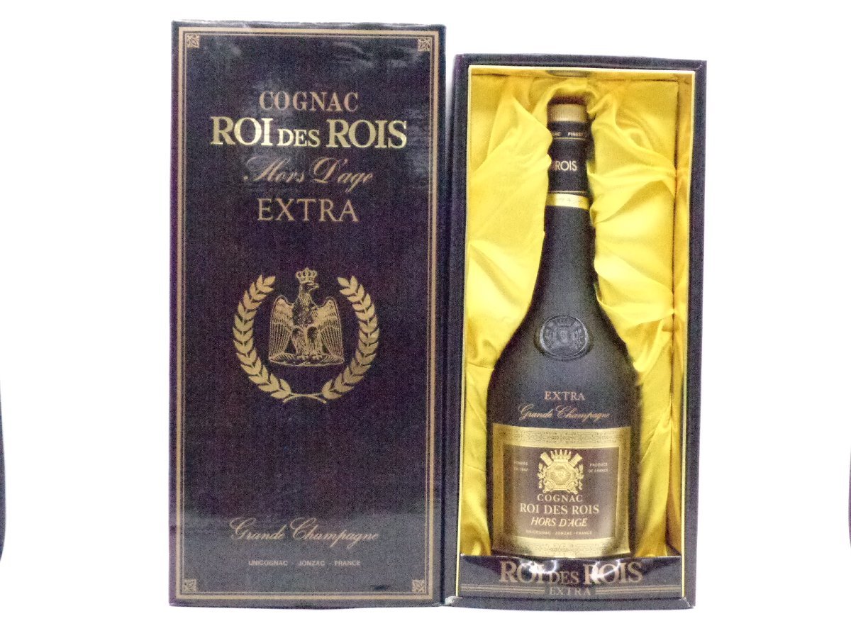 古酒　未開栓 ブランデー特級　ROI des ROIS EXTRA 木箱