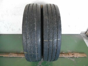 L13240-ダンロップ SPLT38 205/80R17.5 120/118L 中古 8分山 2本セット サマータイヤ 2015年製