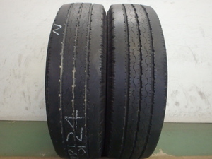 L15120-ブリヂストン R205 205/70R17.5 115/113L 中古 2本セット サマータイヤ 2015年製