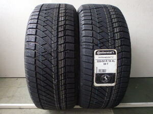 コンチネンタル ContiVikingContact 6 225/55R16 99T XL 未使用 2本セット スタッドレスタイヤ 2014年製