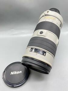 埼01　Nikon　AF-S　ED　８０－２００ｍｍ　F２．８　D　ライトグレー　交換レンズ　オートフォーカス　一眼レフ用　ズーム　レンズ