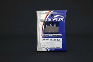 J3D KR012612 未使用 ザム XAM フロント スプロケット C5507-17 525/17T スチール t