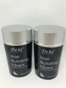 Dexe デクセ　ヘアビルディングファイバー22×g2個セットcolor:ダークブラウン