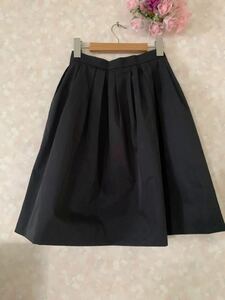 美品　M-Premier BLACK フレア　スカート 34