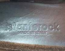 ☆イスタンテロック スウェード シューズ イタリア製 サイズ表記41☆istanterock MADE IN ITALY ローファー イスタンテ istante い7950_画像8