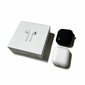 Apple AirPods 第二世代 アップル エアーポッズ ワイヤレスイヤホン 片耳 ケース セット