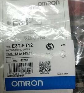 新品　OMRON/オムロン 　E3T-FT12　アンプ内蔵形光電センサ　保証付き