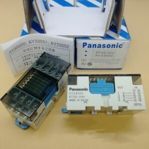 新品★Panasonic製ターミナル リレー AY33002 RT3S-24V 5個セット