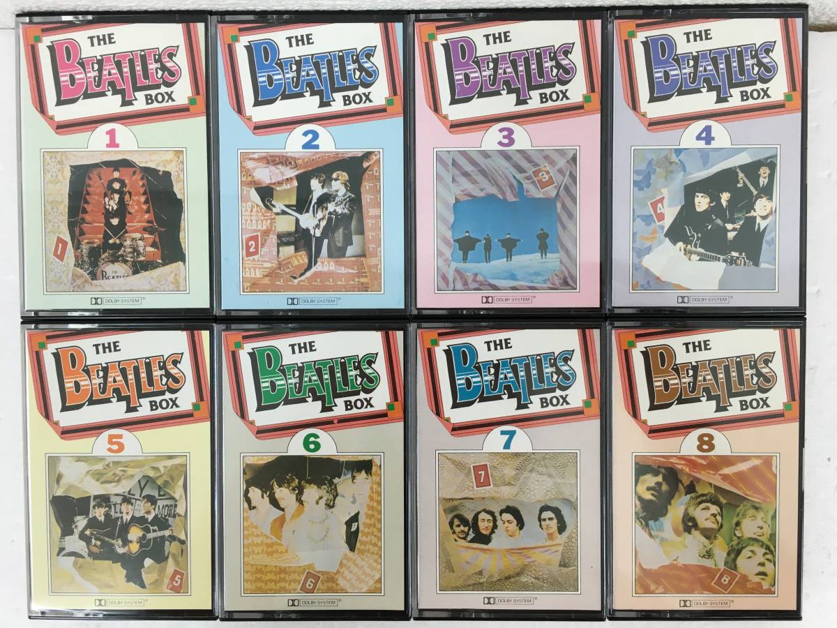 レア！カセットテープ版！8本セット！The Beatles Box - www.balajiflowersusa.com