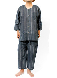 [ new goods ] 5L A pattern jinbei men's large size peace pattern pyjamas top and bottom ... weave plain stripe ... setup 