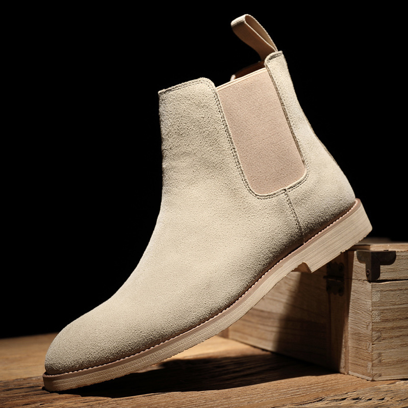 Aランク 美品 BALENCIAGA スエード ボア レースアップ サイドゴア