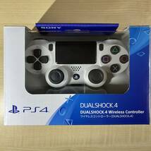 【良品】ソニー SONY PS4 プレイステーション4 CUH-ZCT2J13 デュアルショック4 ワイヤレスコントローラー グレイシャー ホワイト 中古品_画像8