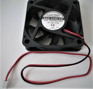 [ASIACOOL]SAN COOLER 6cm angle *1.5cm thickness DC fan 
