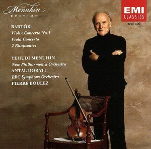バルトーク：ヴァイオリン協奏曲第１番／メニューイン