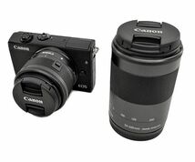 【充電器社外品】CANON / キャノン EOS M200 ダブルズームキット ミラーレス一眼カメラ 2410万画素 ◆3102/掛川店_画像1