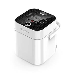 新品未使用・送料無料 電気炊飯器 一人暮らし 最大2合(0.36L) 小型 マイコン式 保温 極うま炊き おかゆ 多機能 AONCIA S-RC012-W ホワイト