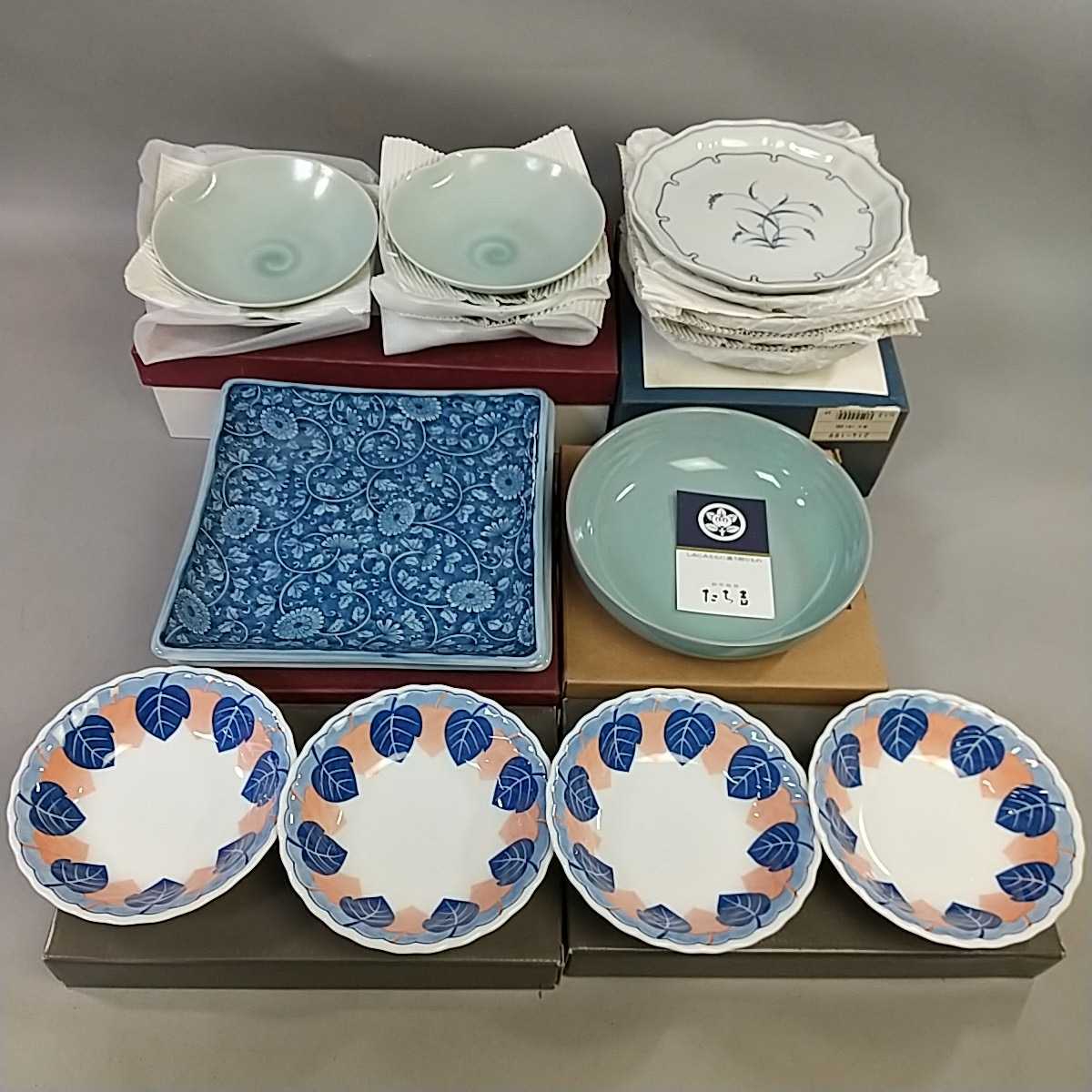 青森機関区 記念品 食器類 たち吉 橘吉 青嵐 大皿 八角 陶器 食器 器 焼物 陶器 ブランド