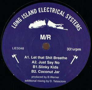 試聴あり★同梱可★M/R - Let That Shit Breathe [12”]L.I.E.S. Recordsインダストリアル・テクノミニマル