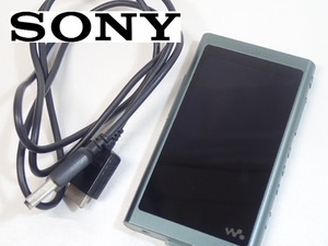 8081[A]稼働品♪【SONY◆ソニー】ウォークマン Aシリーズ/NW-A50Series/ホライズングリーン/充電ケーブル付き♪