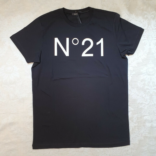 【新品・未使用】N°21 numero ventuno KIDS ロゴTシャツ ブラック　14Y　N21173N0153