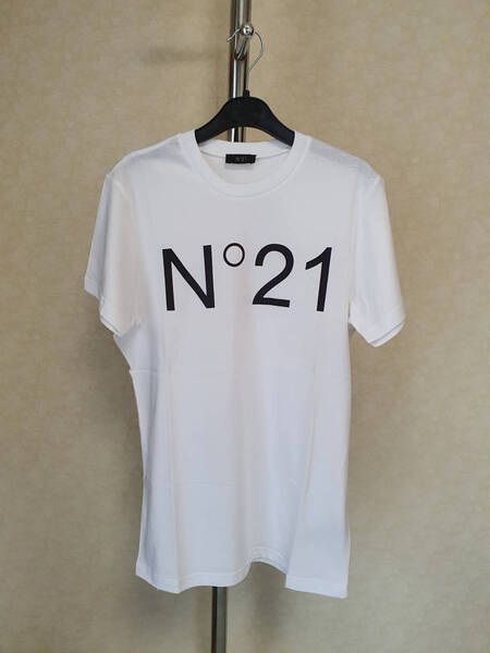 【新品・未使用】N°21 numero ventuno KIDS ロゴTシャツ ホワイト 12Y N21173N0153