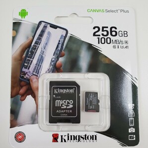 [新品 永久メーカー保証有] Kingstone 256GB キングストン マイクロSDカード