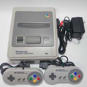 【メンテ済み】スーパーファミコン本体 動作確認済 SFC スーファミ 一式 ファミコン 本体 任天堂