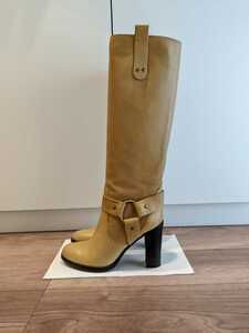  new goods L'AUTRE CHOSE long boots Italy made low tore show z37
