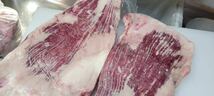 激安　黒毛和牛　薩摩牛バラ肉　赤身フランク　グリムキ歩留まり　１００％　重量3.68キロ　業務用　バーベキュー_画像1