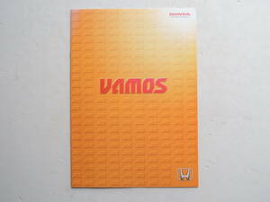 [ catalog only ] Vamos 2 generation HM1/2 type previous term 2005 year 18P Honda catalog * with price list .