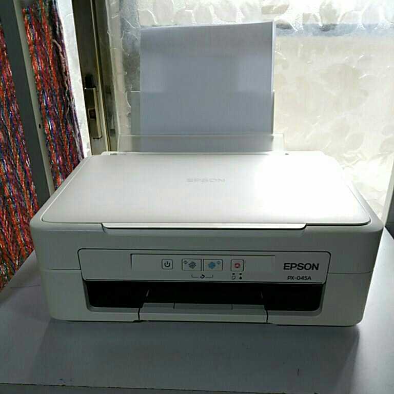 直送商品 EPSON インクジェット複合機 Colorio PX-046A 無線 有線