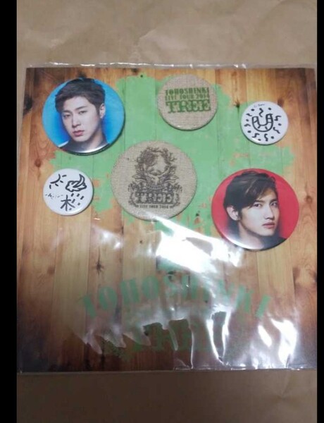 東方神起 2014 TREE 缶バッジ 公式グッズ