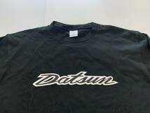 DATSUN ロングTシャツ L サイズ / フェアレディーZ S30Z 240Z 280Z 432 旧車 ダットサン ブラック 黒 エンブレム プレゼント_画像2