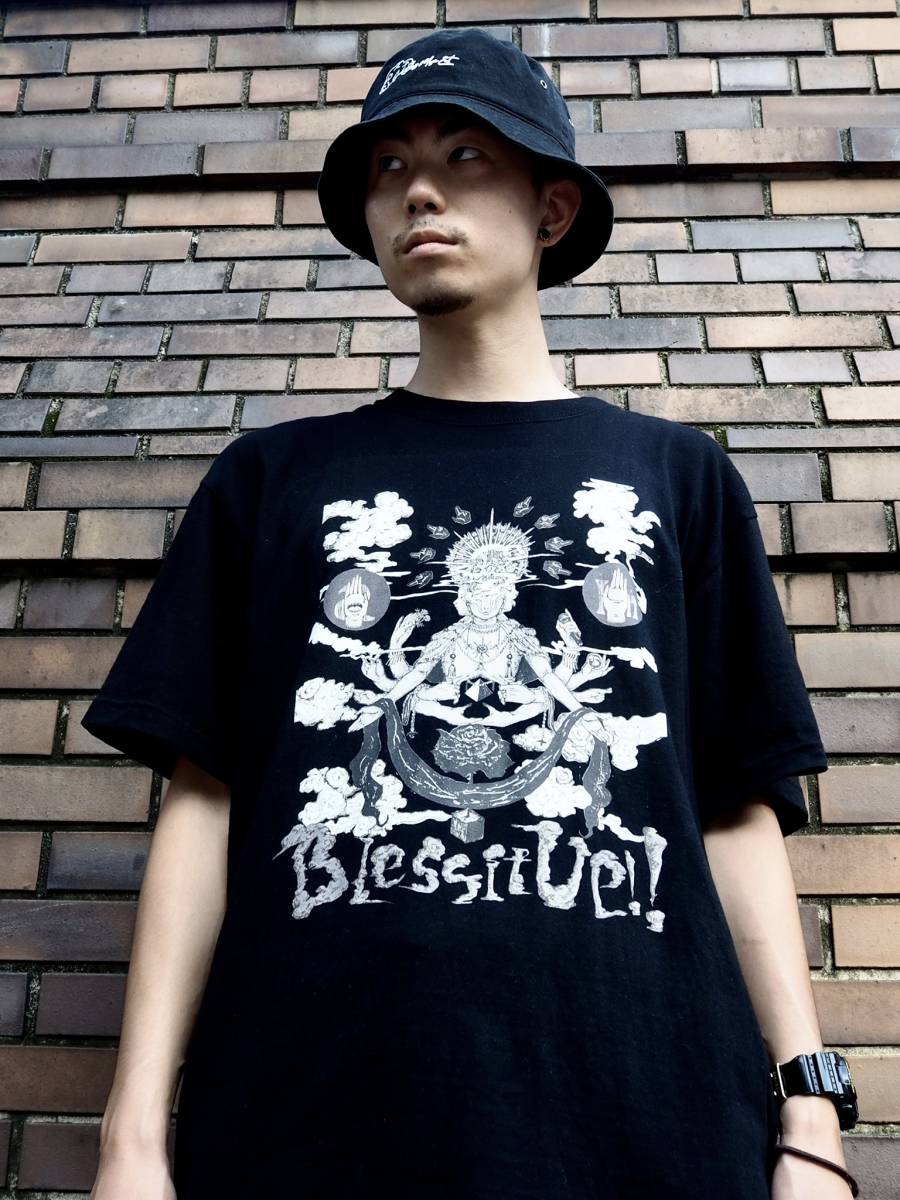 ホットセール God 藤井風 グッズTシャツ Bless Tシャツ グリーン Us T
