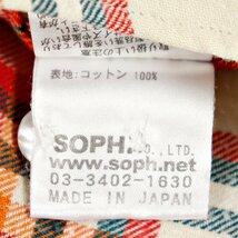 相場価格￥22,680- 美品 日本製 SOPHNET ソフネット 長袖 ボタンダウン コットンネルシャツ マルチチェック M メンズ ロングスリーブ_画像5