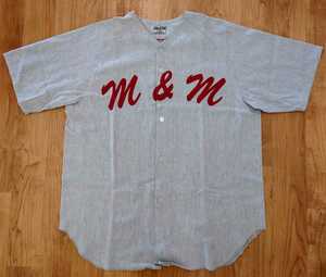  the first period L size m&m custom performance Baseball shirt red GOODENOUGH AFFA UNDERCOVER A BATHING APE NGAP NEIGHBORHOOD WTAPS