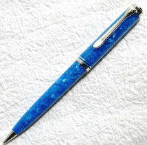 新品 送料無料 希少品 ペリカンボールペン 特別生産品 スーベレーン K805 『ヴァイブラントブルー』　_画像1