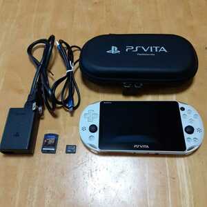【送料無料】【動作確認】PlayStation vita PCH-2000 マインクラフトセット　メモリーカード16GB付 PS vita　Minecraft SONY