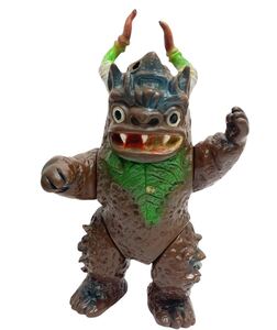 ジャンク!!ミクラスフィギュア マルサン 当時物 円谷特技プロ 怪獣 全長約22㎝ ソフビ 昭和レトロ ヴィンテージフィギュア
