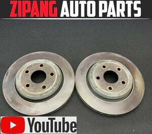 JE004 WK57A Jeep Grand Cherokee SRT8 rear brake rotor * left / right set *350mmΦ [ animation equipped ]* * prompt decision *