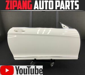 MB167 C216 CL550 AMG スポーツP アルミ製 右フロント ドア ◆C650 カルサイトホワイト 【動画有り】◎★即決★