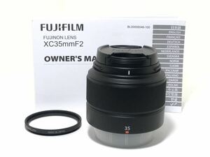 #15【新品同様・レンズプロテクター付】 FUJIFILM 富士フイルム FUJINON XC 35mm F2