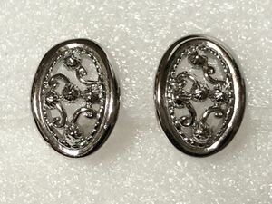  Nina Ricci earrings silver 
