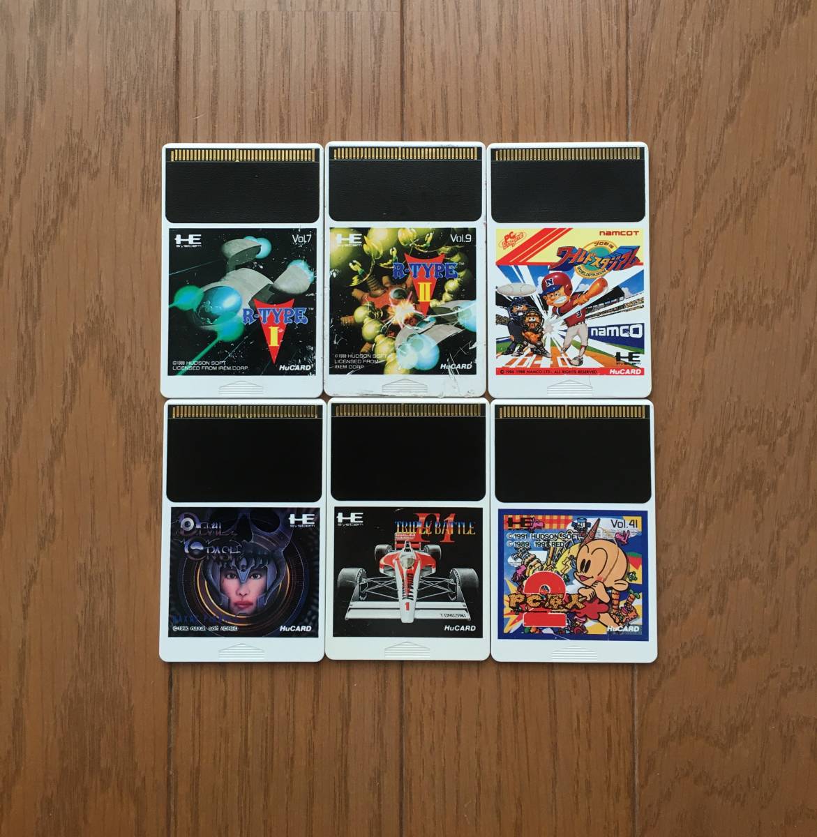 2020年のクリスマス PCエンジン ソフト6本セット ジャンク