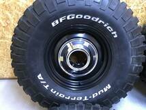 トヨタ FJ40 ランドクルーザー 輸出 純正 スチール ホイール 139.7 Goodrich 33×10.50R15 ランクル YN100 LN100 YN60 ハイラックス RN36_画像3