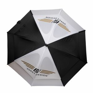 '17 Bob Vokey WINGS DOUBLE CANOPY UMBRELLA - WHITE/BLACK