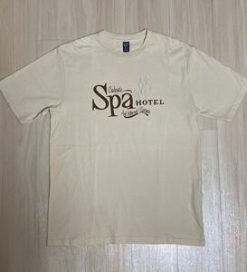 GAPホテルロゴプリントTシャツ■Mサイズ■Caliente Spa Hotel アメカジ古着メンズファッション　ギャップ